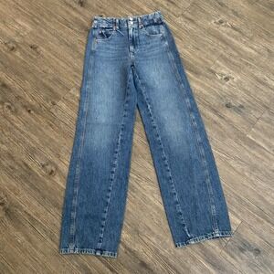 Free People We The Free Aster High Rise Straight Leg Jeans